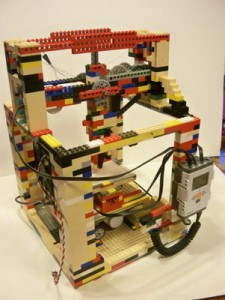 La-stampante-3D-di-Lego la legobot di realizzata Matthew Krueger