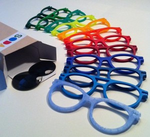 Soda concept occhiali stampati in 3d