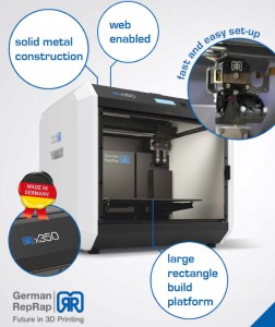 German RepRap la stampante X350 3D 05