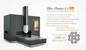 Choc creator 2.0 plus choc edge stampante 3d cioccolato 02